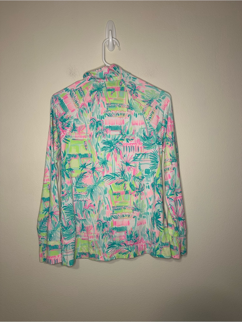 Lilly Pulitzer S Luxlectic Jacket Meryl Perfect Match Zip Up hadlee jacket 29742 - Picture 6 of 7